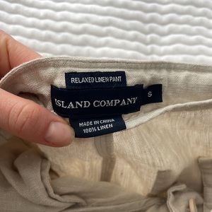 Island Company Linen Pant